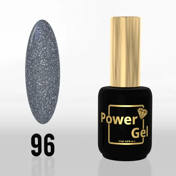 ⁦לק ג'ל Power Gel 096⁩ – תמונה ⁦4⁩