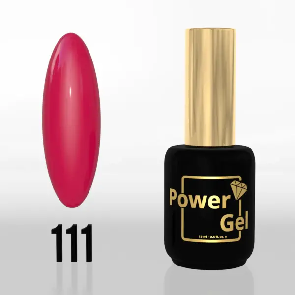 ⁦לק ג'ל Power Gel 111⁩ – תמונה ⁦4⁩