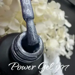 לק ג'ל Power Gel 097, לק ג'ל צבע כסוף