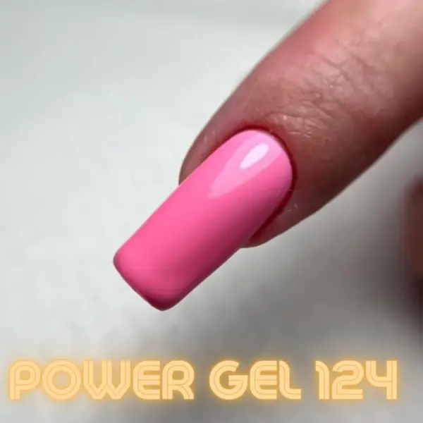 ⁦לק ג'ל Power Gel 124⁩ – תמונה ⁦2⁩