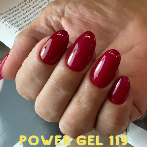 ⁦לק ג'ל Power Gel 119⁩ – תמונה ⁦4⁩