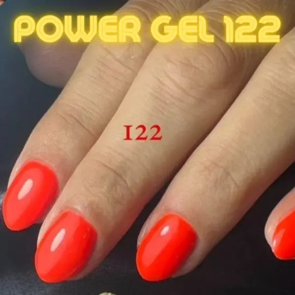 ⁦לק ג'ל Power Gel 122⁩ – תמונה ⁦5⁩
