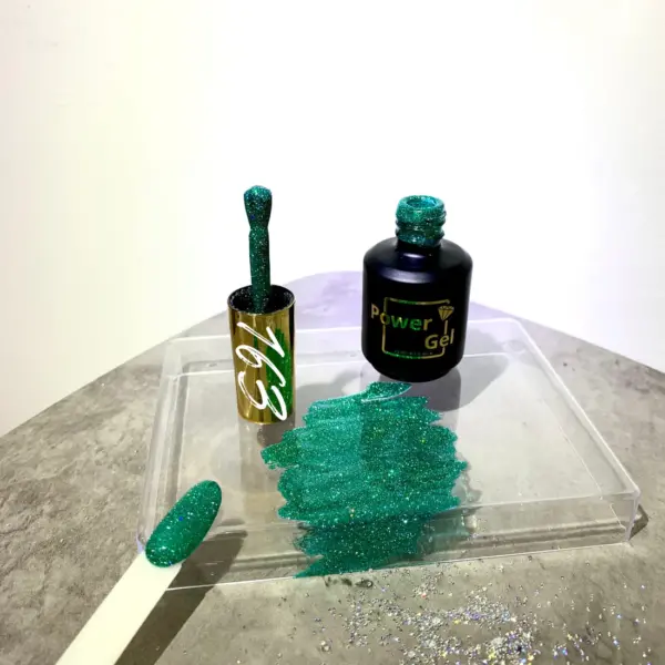 ⁦לק ג'ל Power Gel 163⁩ – תמונה ⁦5⁩
