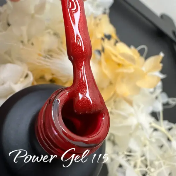 לק ג'ל Power Gel 115, לק ג'ל צבע אדום