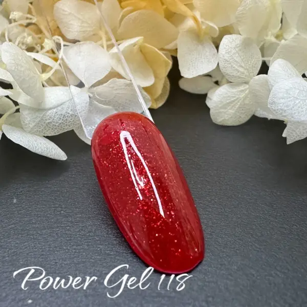 ⁦לק ג'ל Power Gel 118⁩ – תמונה ⁦2⁩