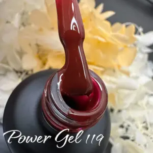 לק ג'ל Power Gel 119, לק ג'ל צבע בורדו