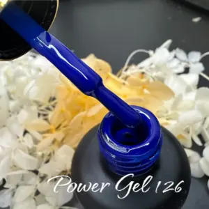לק ג'ל Power Gel 126, לק ג'ל צבע כחול