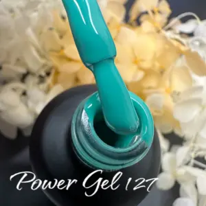 לק ג'ל Power Gel 127, לק ג'ל צבע טורקיז