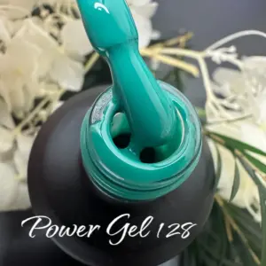 לק ג'ל Power Gel 128, לק ג'ל צבע טורקיז
