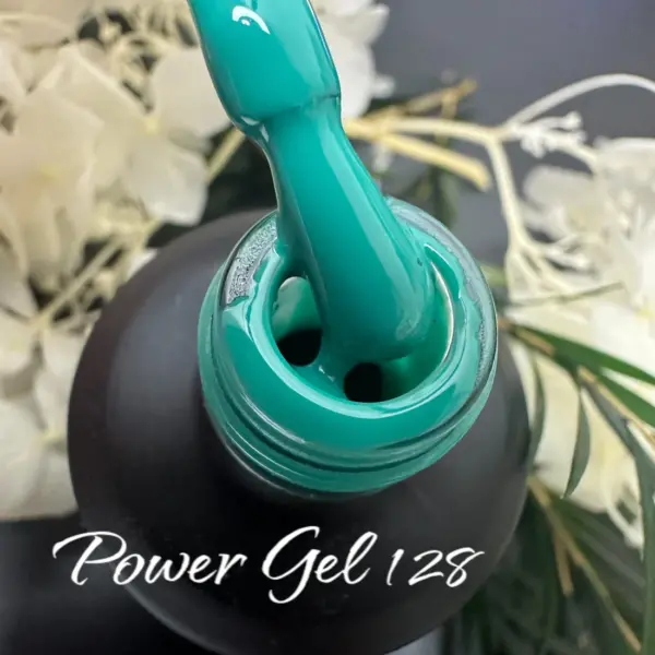 לק ג'ל Power Gel 128, לק ג'ל צבע טורקיז