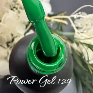 לק ג'ל Power Gel 129, לק ג'ל צבע ירוק