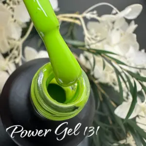 לק ג'ל Power Gel 131, לק ג'ל צבע ירוק ניאון