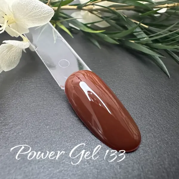 ⁦לק ג'ל Power Gel 133⁩ – תמונה ⁦2⁩