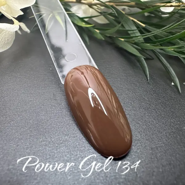 ⁦לק ג'ל Power Gel 134⁩ – תמונה ⁦2⁩