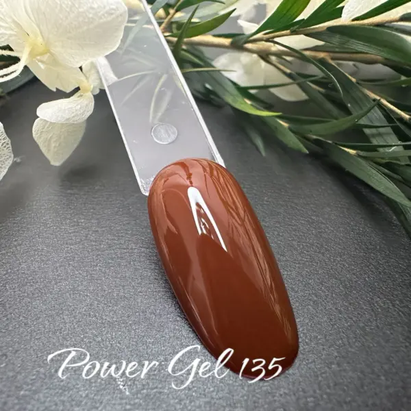 ⁦לק ג'ל Power Gel 135⁩ – תמונה ⁦2⁩