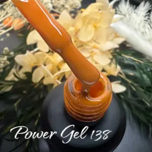 לק ג'ל Power Gel 138, לק ג'ל צבע כתום