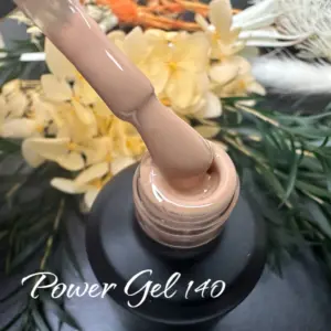 לק ג'ל Power Gel 140, לק ג'ל צבע ורוד גוף
