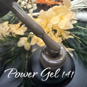 לק ג'ל Power Gel 141, לק ג'ל צבע חום