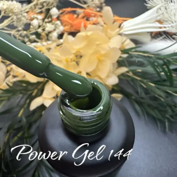 לק ג'ל Power Gel 144, לק ג'ל צבע ירוק