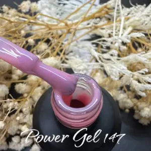 לק ג'ל Power Gel 147, לק ג'ל צבע ורוד