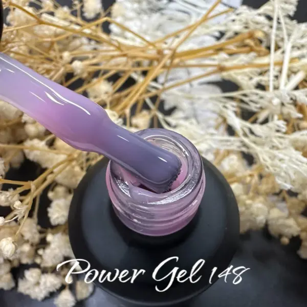 לק ג'ל Power Gel 148, לק ג'ל צבע סגול בהיר