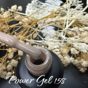 לק ג'ל Power Gel 158, לק ג'ל צבע חום