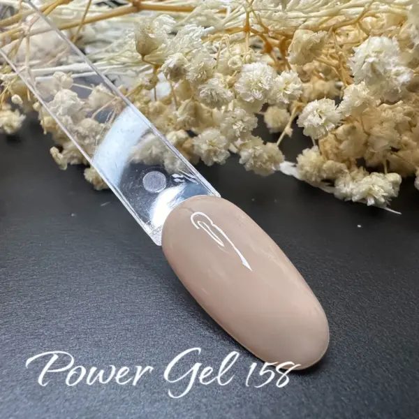 ⁦לק ג'ל Power Gel 158⁩ – תמונה ⁦2⁩