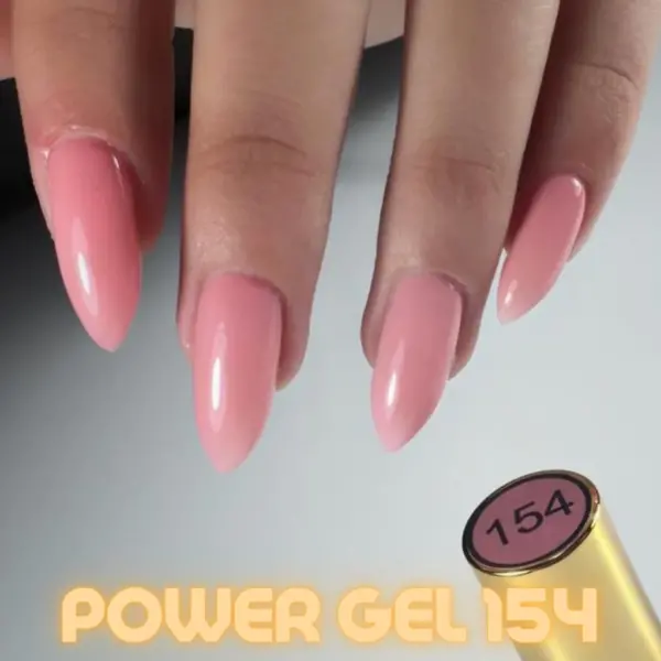 ⁦לק ג'ל Power Gel 154⁩ – תמונה ⁦2⁩