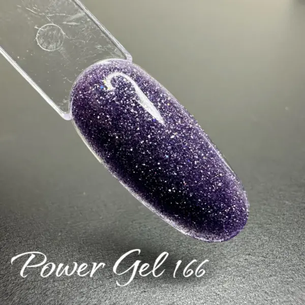 ⁦לק ג'ל Power Gel 166⁩ – תמונה ⁦3⁩