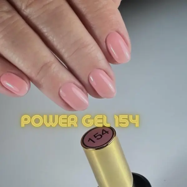 ⁦לק ג'ל Power Gel 154⁩ – תמונה ⁦3⁩