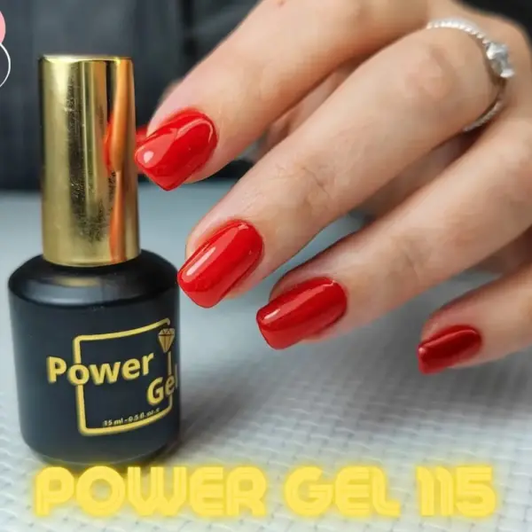 ⁦לק ג'ל Power Gel 115⁩ – תמונה ⁦3⁩