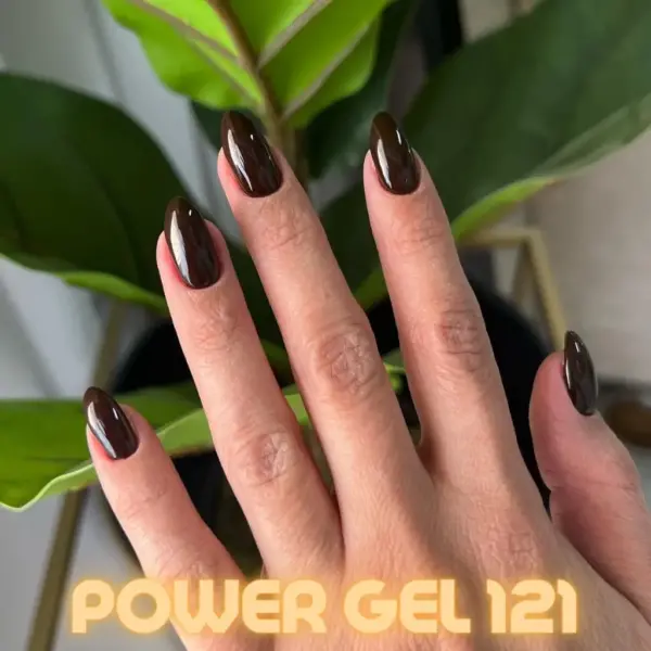 ⁦לק ג'ל Power Gel 121⁩ – תמונה ⁦3⁩