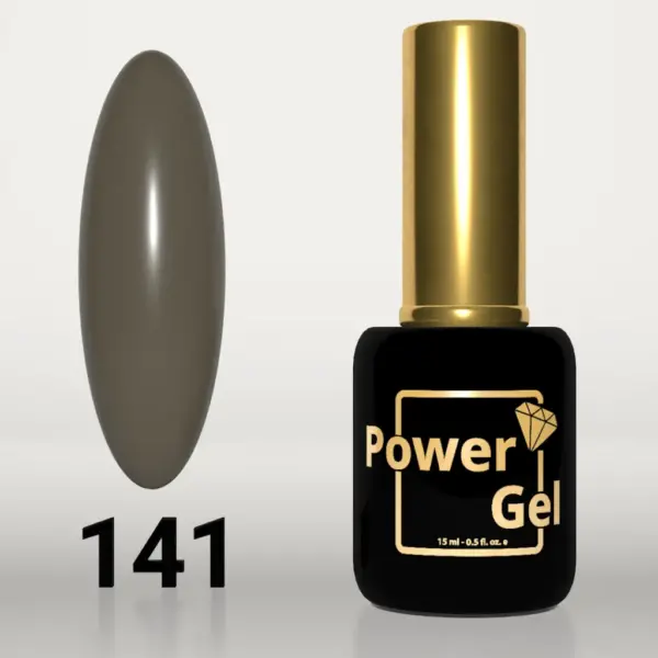 ⁦לק ג'ל Power Gel 141⁩ – תמונה ⁦3⁩