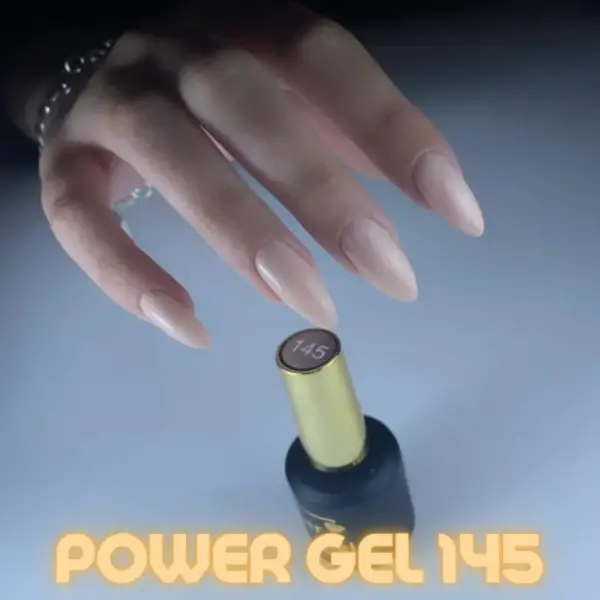 ⁦לק ג'ל Power Gel 145⁩ – תמונה ⁦4⁩