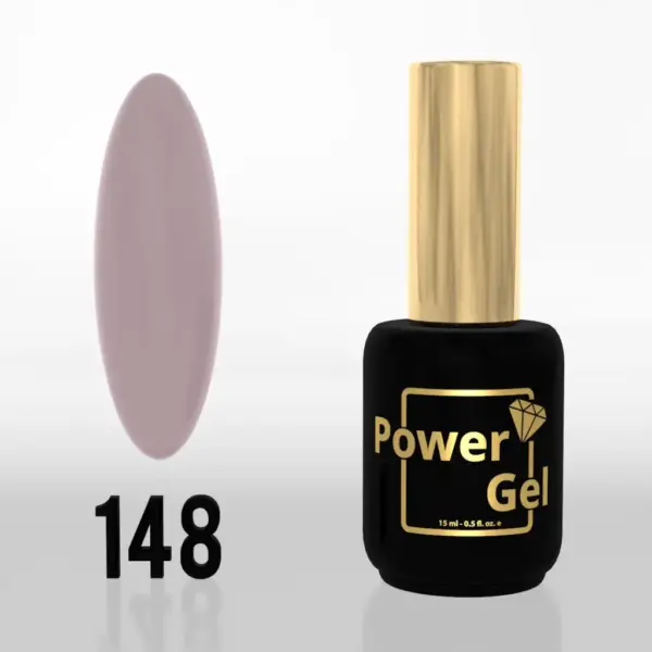 ⁦לק ג'ל Power Gel 148⁩ – תמונה ⁦3⁩