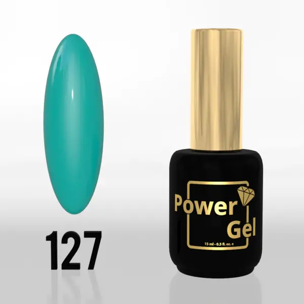 ⁦לק ג'ל Power Gel 127⁩ – תמונה ⁦3⁩