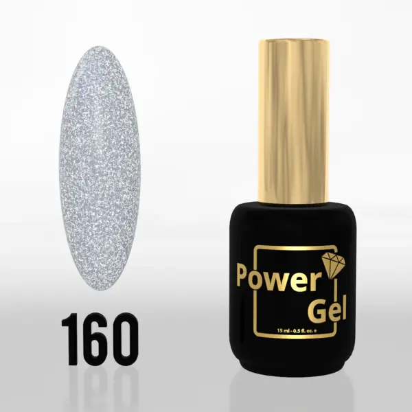 ⁦לק ג'ל Power Gel 160⁩ – תמונה ⁦4⁩
