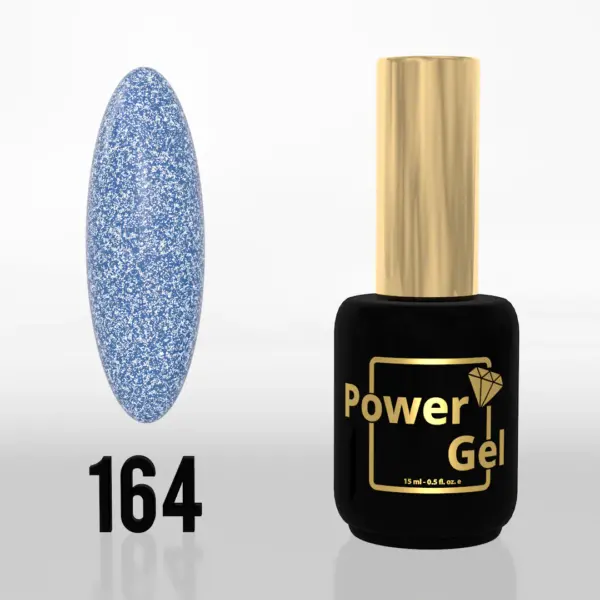 ⁦לק ג'ל Power Gel 164⁩ – תמונה ⁦3⁩