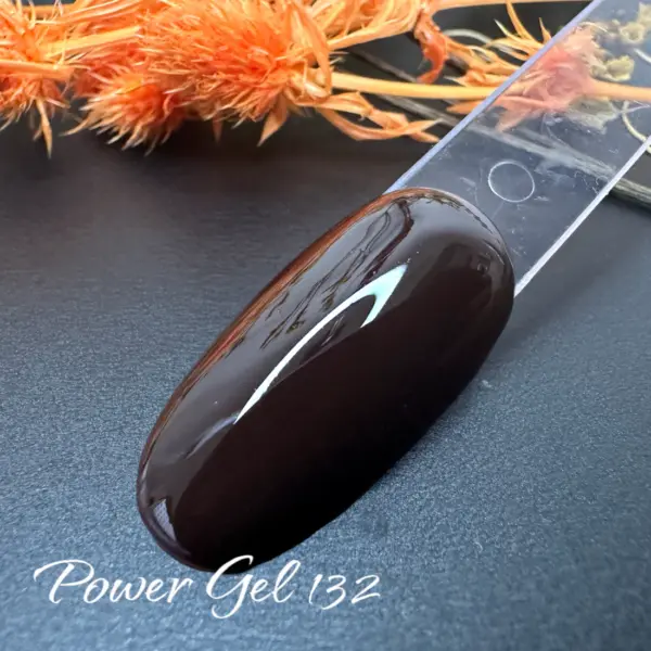 ⁦לק ג'ל Power Gel 132⁩ – תמונה ⁦3⁩