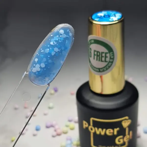 ⁦לק ג'ל Power Gel 201⁩ – תמונה ⁦2⁩