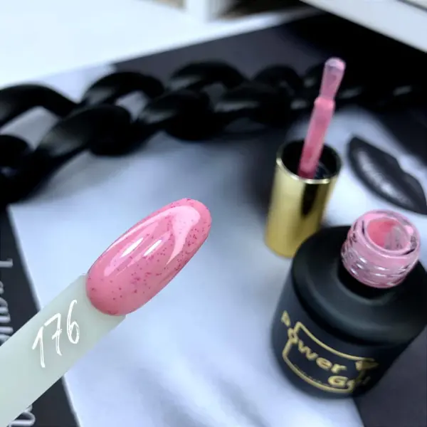 ⁦לק ג'ל Power Gel 176⁩ – תמונה ⁦3⁩