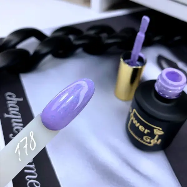 ⁦לק ג'ל Power Gel 178⁩ – תמונה ⁦5⁩
