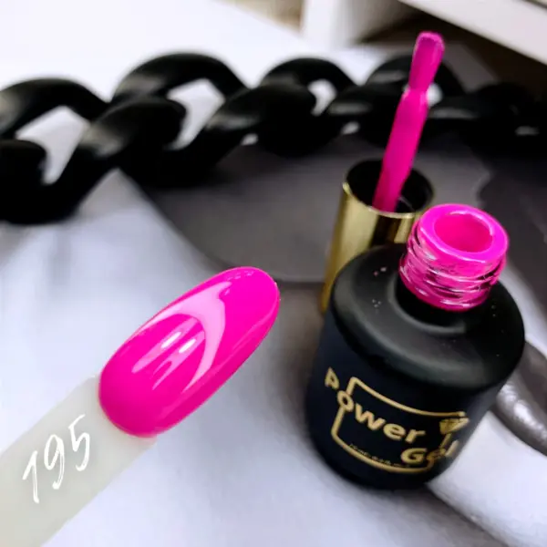 ⁦לק ג'ל Power Gel 195⁩ – תמונה ⁦6⁩