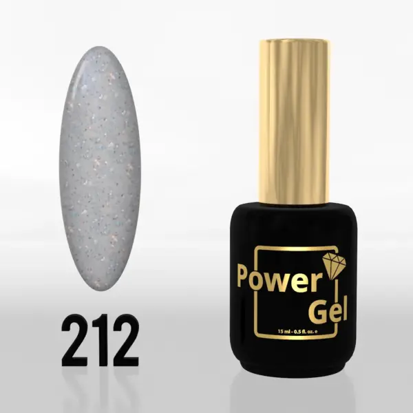 ⁦לק ג'ל Power Gel 212⁩ – תמונה ⁦2⁩