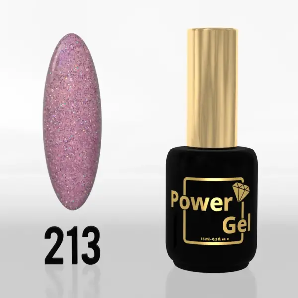 ⁦לק ג'ל Power Gel 213⁩ – תמונה ⁦2⁩