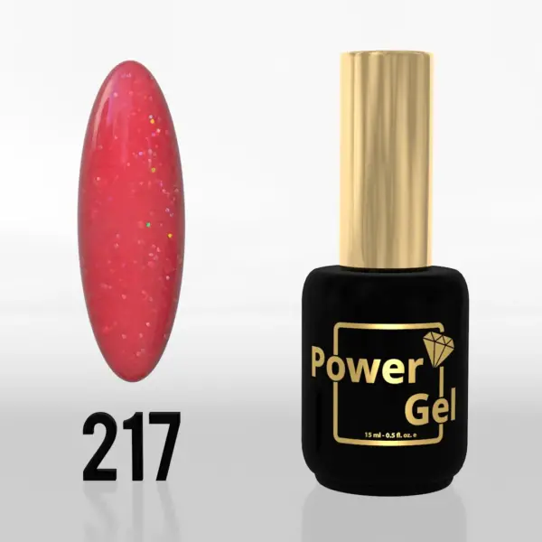 ⁦לק ג'ל Power Gel 217⁩ – תמונה ⁦2⁩