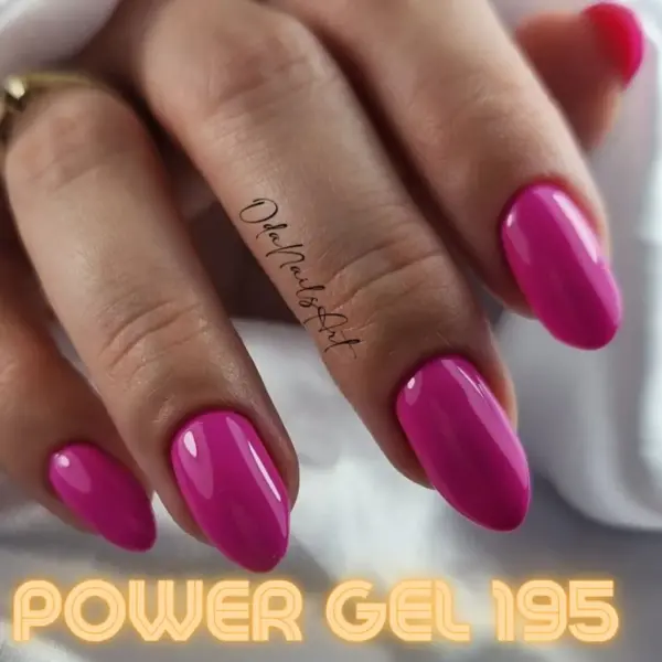 ⁦לק ג'ל Power Gel 195⁩ – תמונה ⁦4⁩
