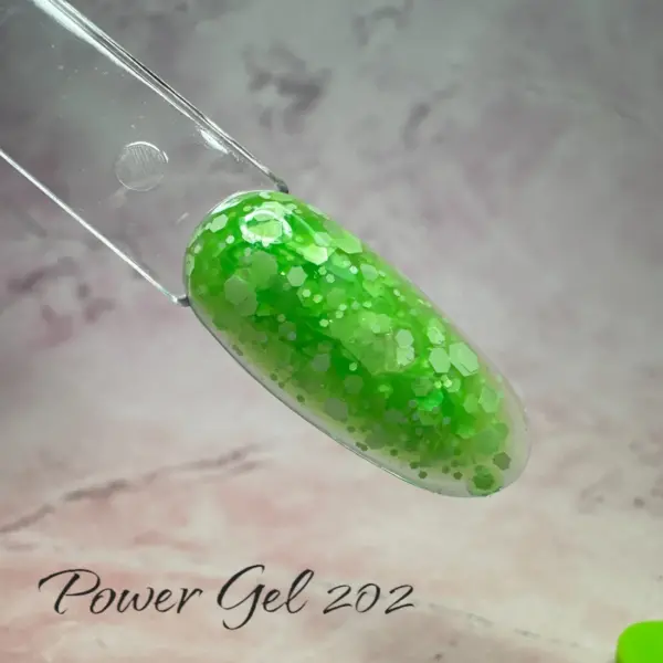 ⁦לק ג'ל Power Gel 202⁩ – תמונה ⁦3⁩