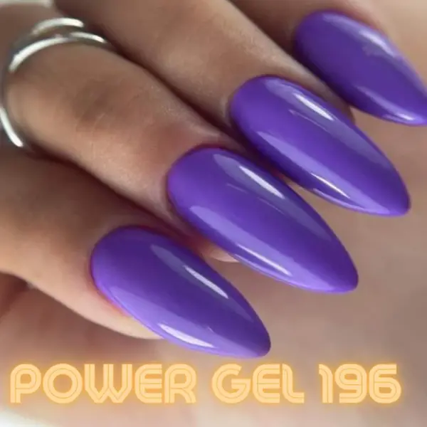 ⁦לק ג'ל Power Gel 196⁩ – תמונה ⁦3⁩