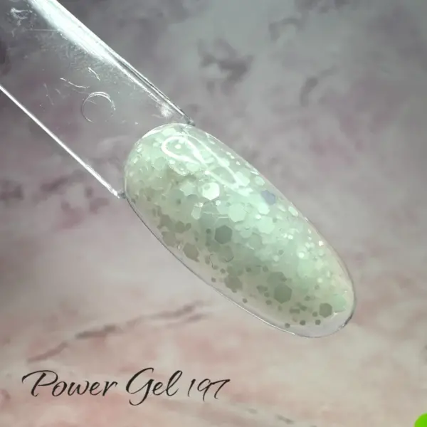 ⁦לק ג'ל Power Gel 197⁩ – תמונה ⁦3⁩